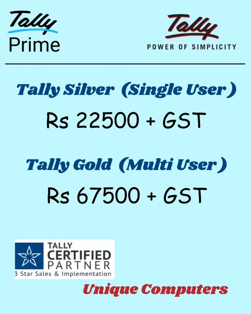 TallyPrime Price